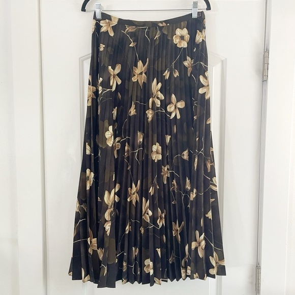 Sag Harbor Dresses & Skirts - Gorgeous Vintage Prophecy Floral Accordian Midi Skirt - 12